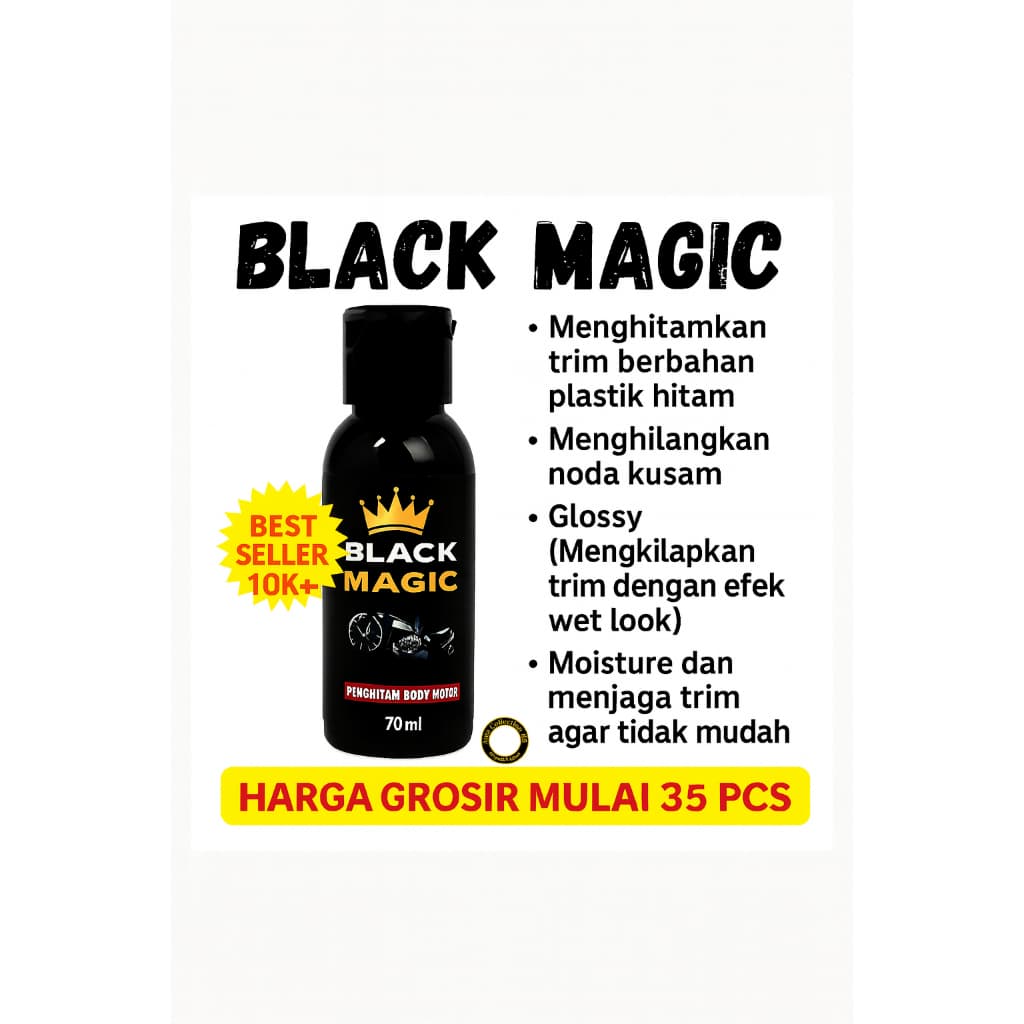 Review Black Magic: Sulap Body Motor Kusam Jadi Baru?