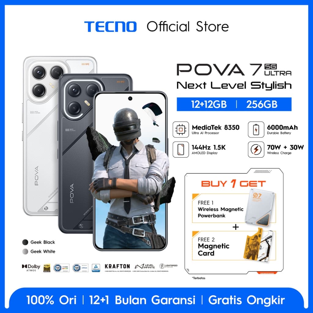 Review TECNO POVA 7 Ultra: HP Gaming Gahar Harga Miring?