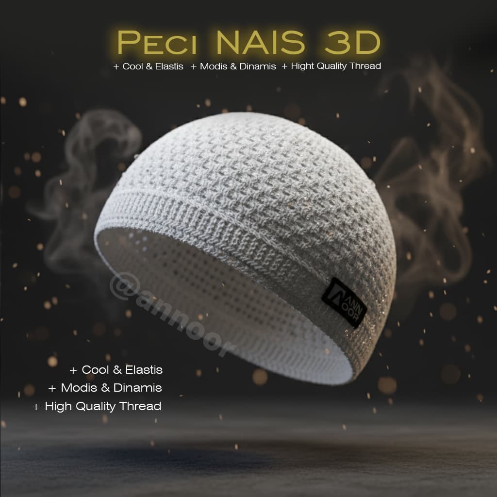 Review Peci Rajut Nanas: Peci Haji Murah, Adem & Anti-Pusing