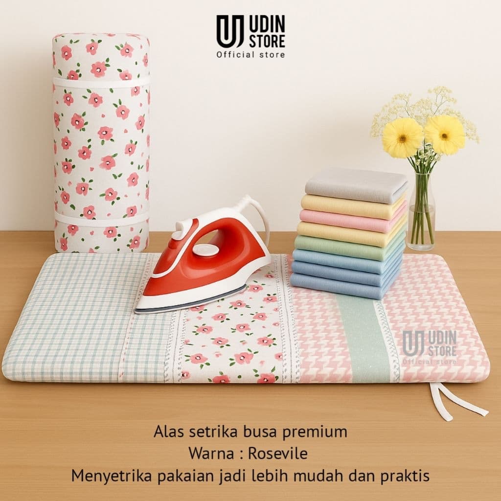 Alas Setrika Busa Premium: Gosok Baju Jadi Lebih Mudah & Nyaman!