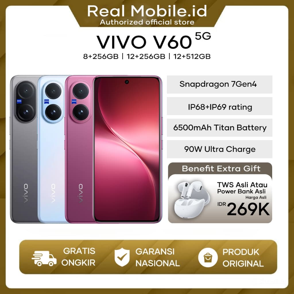 Review Vivo V60 Lite: Baterai Badak, Ngecas Kilat!