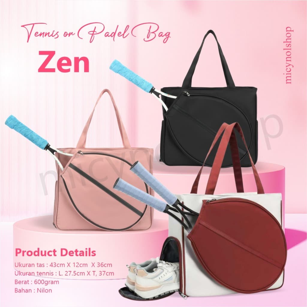 Tas Tenis/Padel ZEN MICYNSOLSHOP: Review Jujur & Lengkap