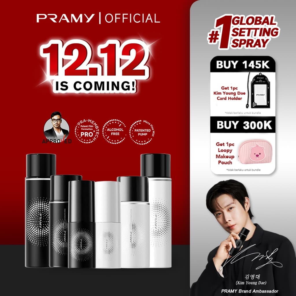 Review Pramy Setting Spray: Kunci Makeup Awet 12 Jam?