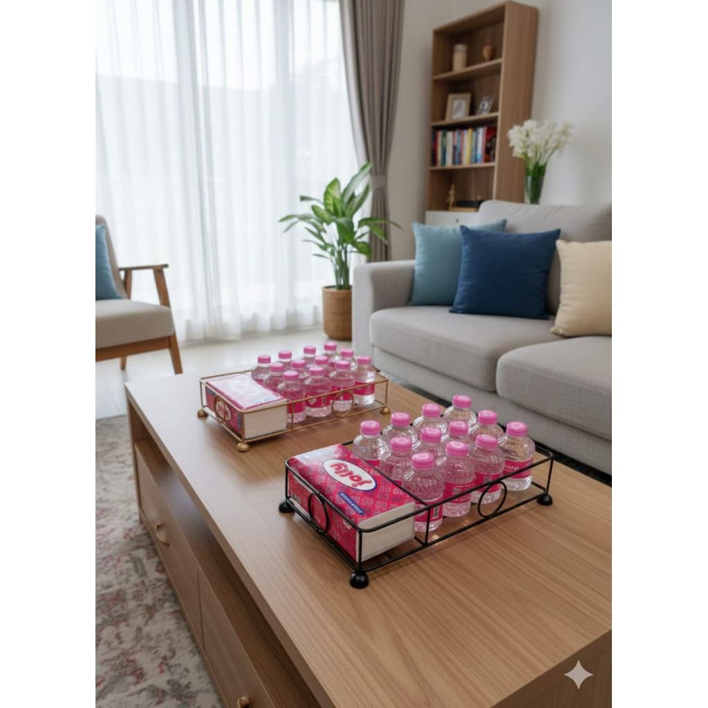 Review Rak Aqua: Bikin Meja Tamu Auto Naik Kelas!