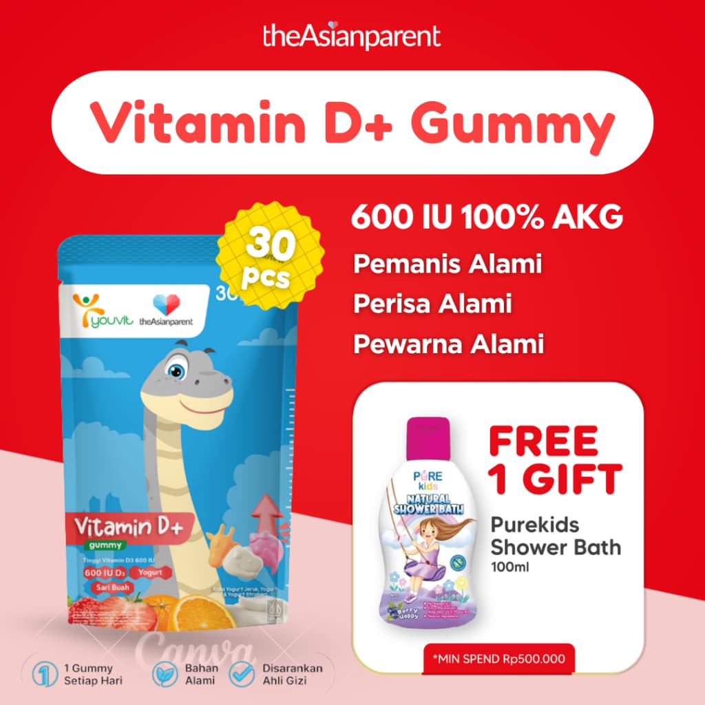 Youvit x theAsianparent Vitamin D Gummy: Tulang Kuat, Anak Happy!