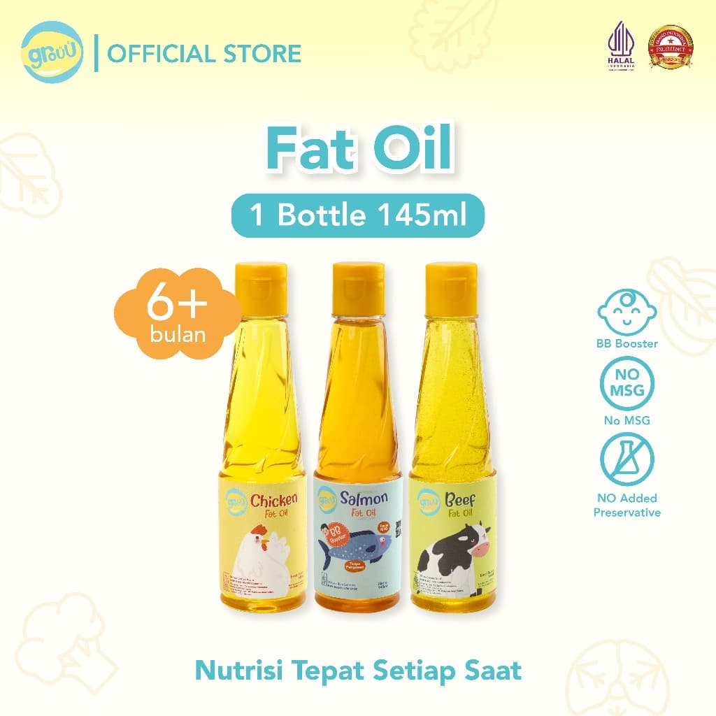 Review Grouu Fat Oil: Senjata Rahasia MPASI Anti GTM?