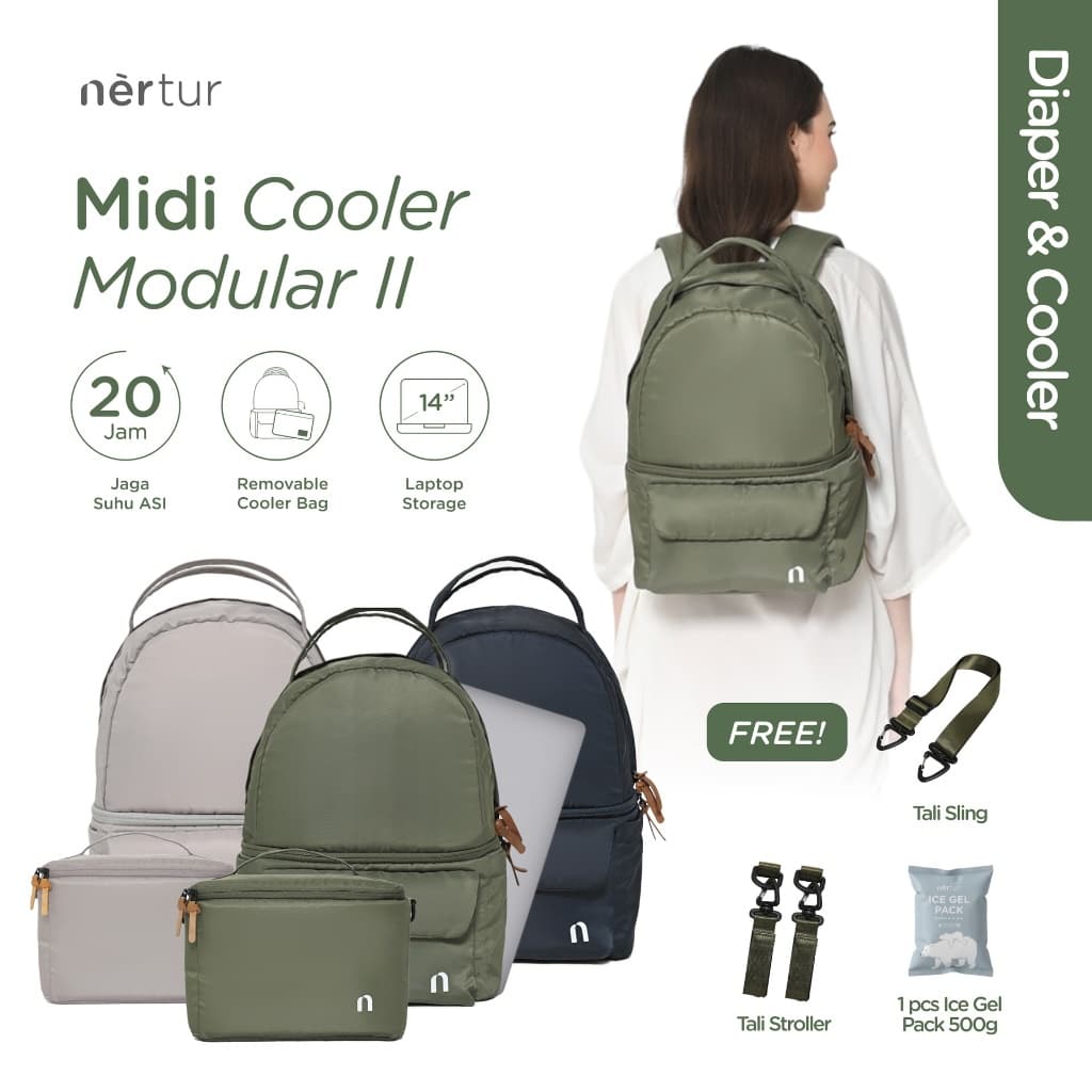 Review NERTUR Midi Cooler Modular II: Tas Bayi Ajaib?