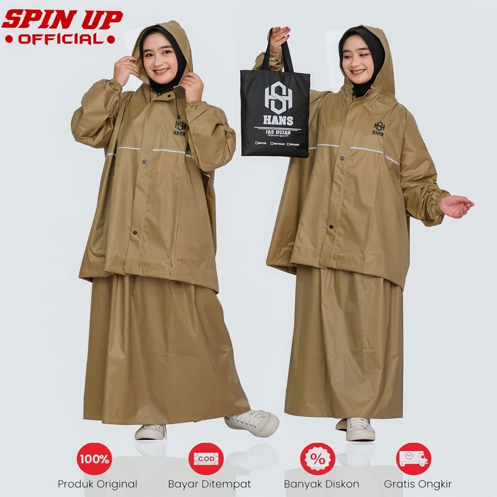 Review Jas Hujan HANS: Tetap Kece Saat Musim Hujan Tiba?