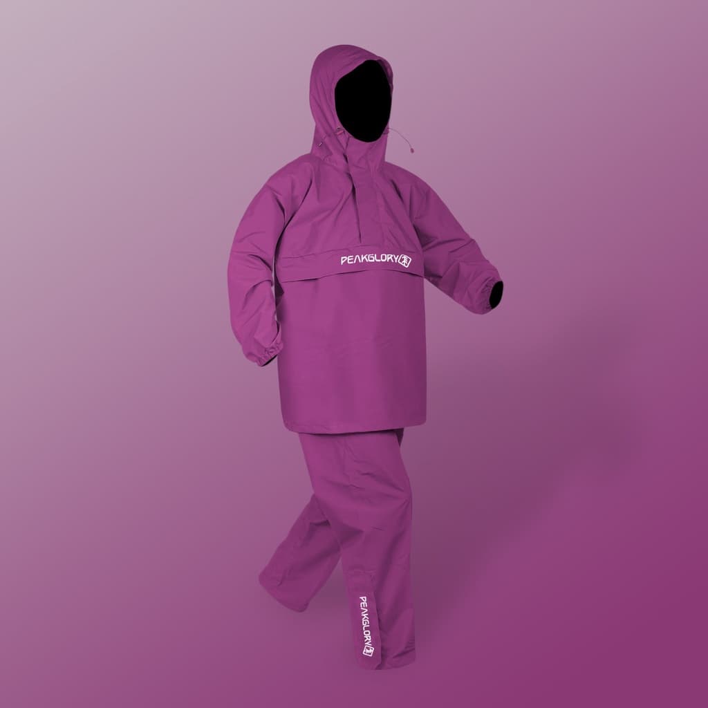 Review Jas Hujan PEAKGLORY: Anti Rembes & Tetap Gaya!