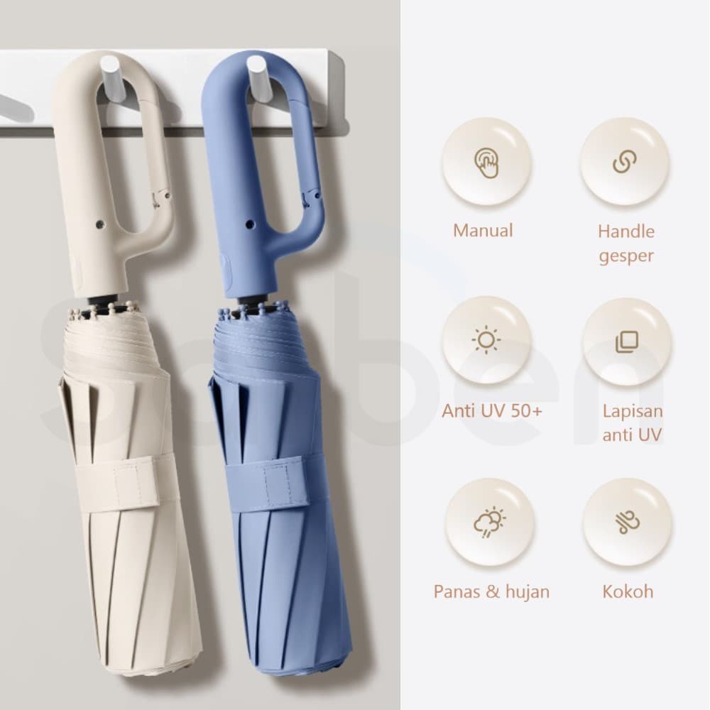 Review Payung AK 2.00: Si Lipat Besar Anti Panas & Hujan