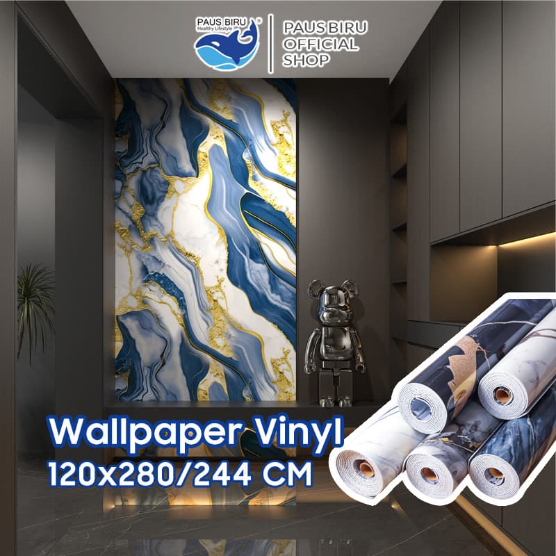 Review Wallpaper Paus Biru: Sulap Dinding Jadi Estetik!