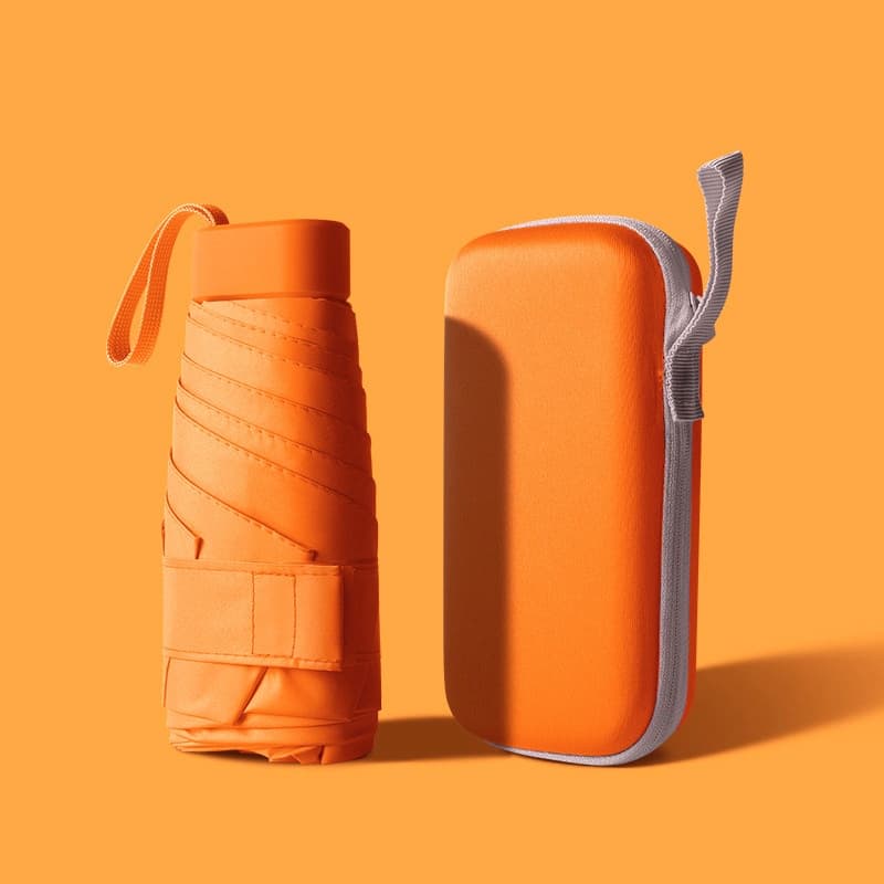 Payung Lipat UV Mini 15cm: Kecil-Kecil Cabe Rawit, Anti Panas & Hujan!