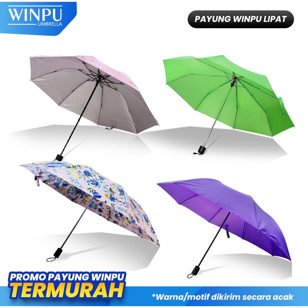 Review WINPU Payung Lipat 3: Murah, Kuat & Anti UV?