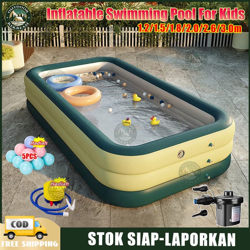 Review Kolam Renang Tiup Jumbo: Seru Maksimal Buat Keluarga!