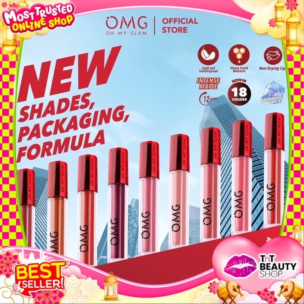 Review OMG Mattelast Lip Cream: Murah, Tahan Lama?