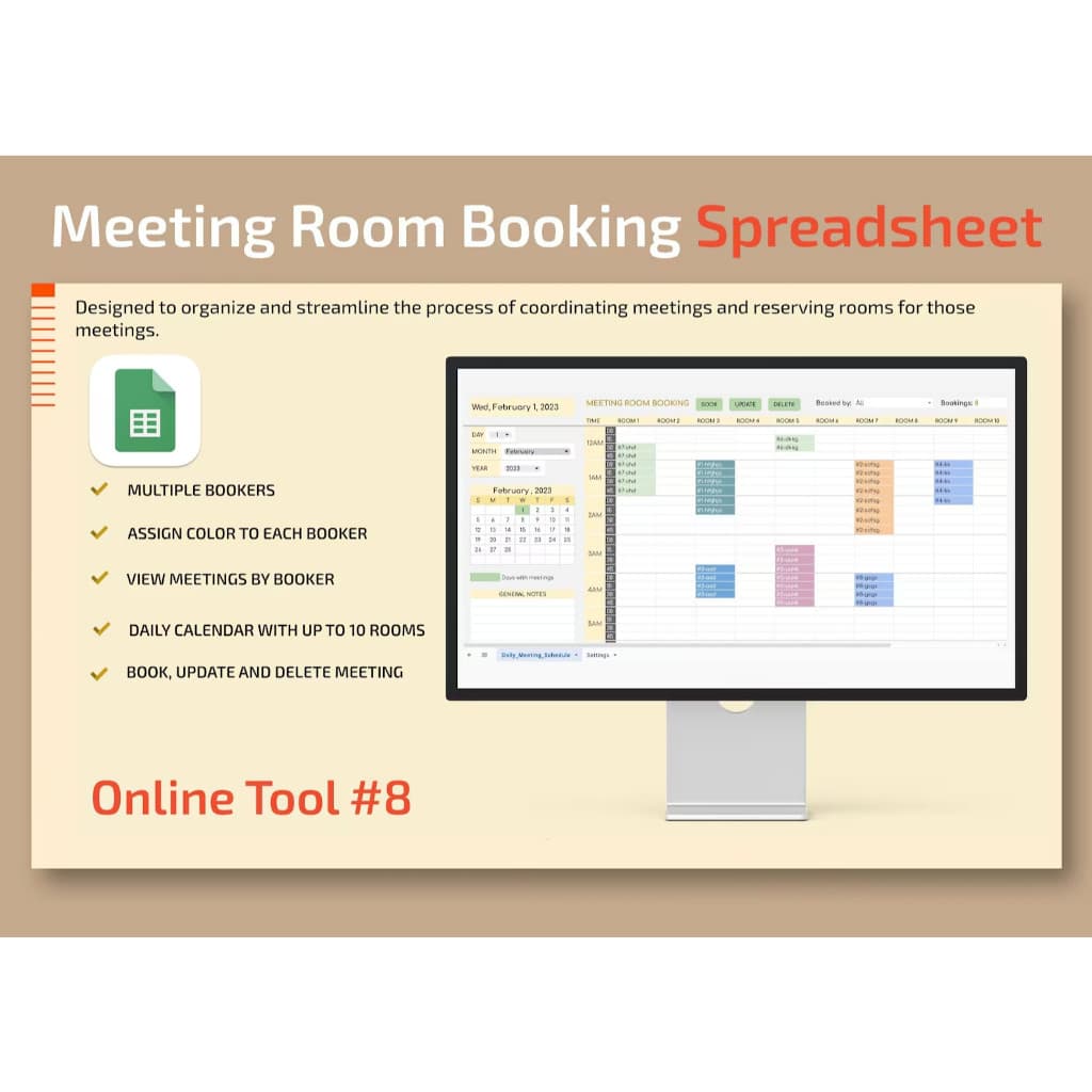 Review Google Sheet Template Booking: Solusi Cerdas Atur Jadwal!