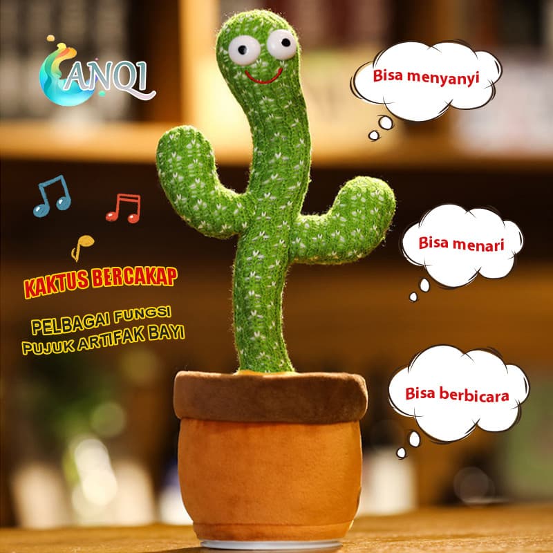 Review Dancing Cactus: Boneka Viral Bikin Ngakak & Ngeri?