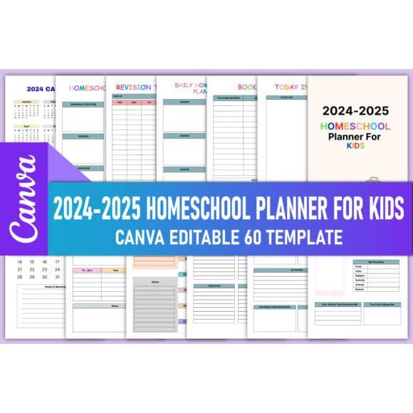 Review Home School Planner 2024-2025: Atur Belajar Anak Lebih Mudah!