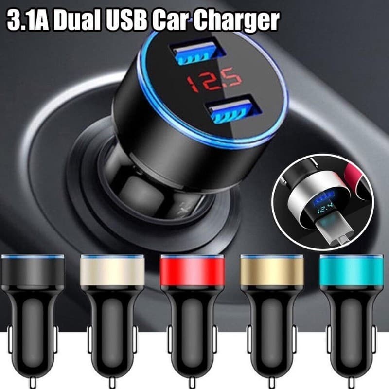Charger Mobil FM Bluetooth Transmitter: Cas & Musik Tanpa Ribet!