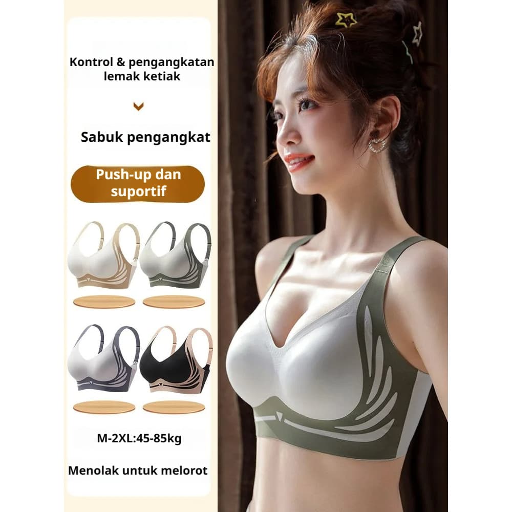 VEIMIA: Bra Tanpa Kawat Anti Kendur, Nyaman Bikin Pede Seharian!