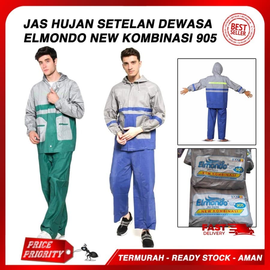 Review Elmondo 905: Jas Hujan Murah Penyelamat Musim Hujan