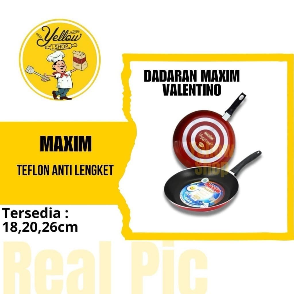 Review Maxim Valentino: Wajan Anti Lengket Andalan Dapur!