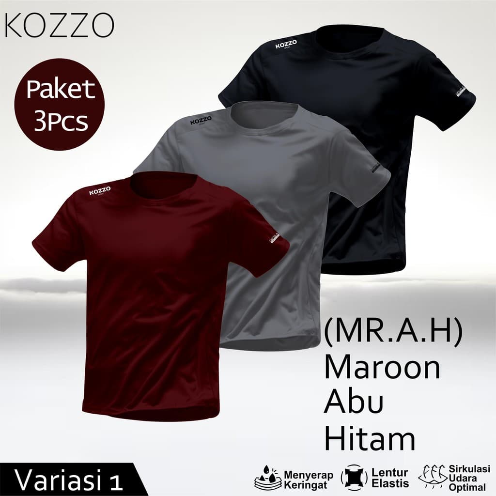 Review Kaos KOZZO: Solusi Anti-Ribet Buat yang Suka Gerak!