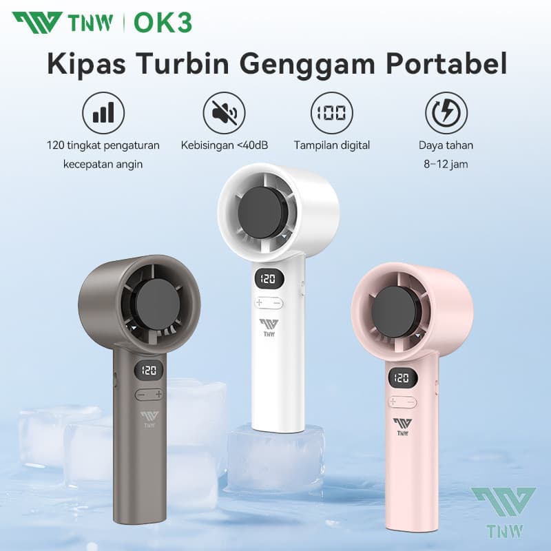Review TNW OK3: Kipas Angin Turbo Portable dengan 120 Speed!