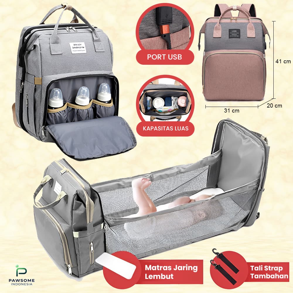 Review PS Tas Ransel Bayi Multifungsi: Solusi Praktis Ortu Modern!