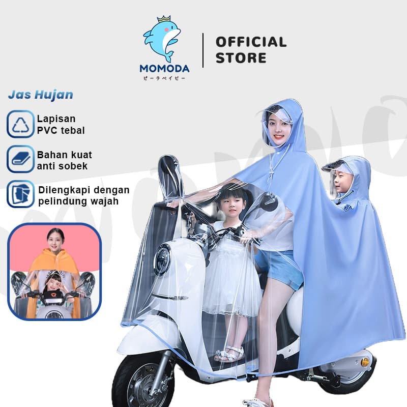 Review Jas Hujan MOMODA 3in1: Solusi Anti Basah untuk Motoran!