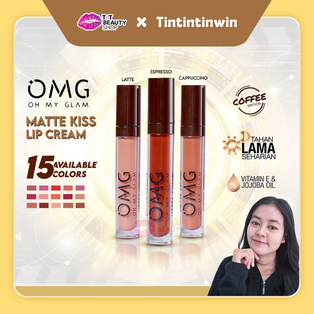 Review OMG Matte Kiss Lip Cream: Murah Tapi Mewah?