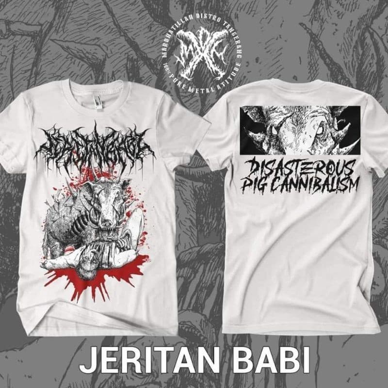 Review Kaos Jeritan Babi: Brutal di Mosh Pit, Nyaman Dipakai