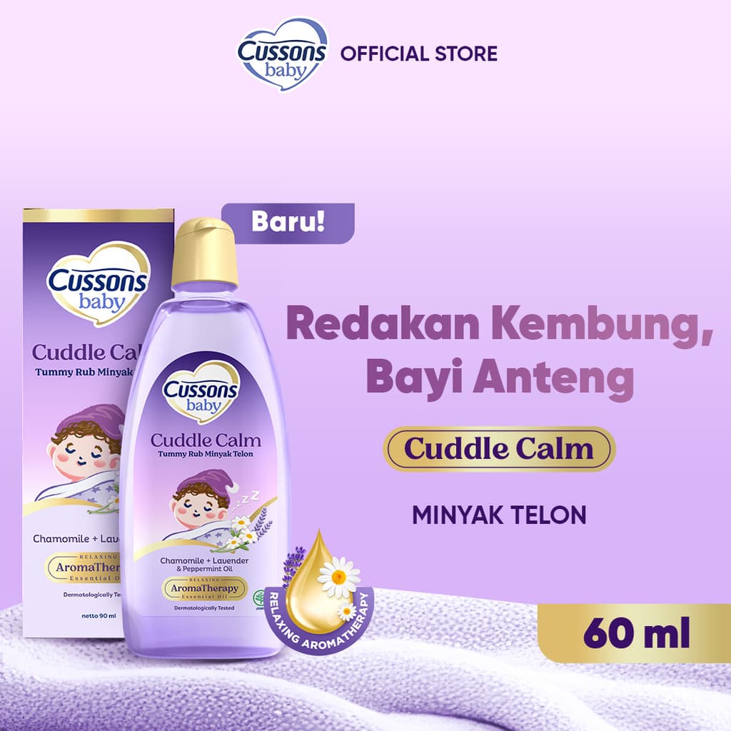 Review Cussons Tummy Rub: Minyak Telon Bikin Bayi Anteng?