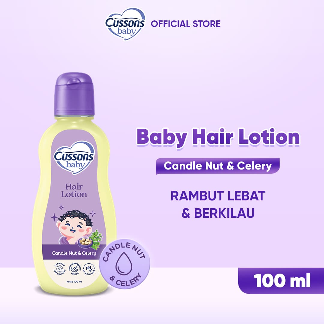 Review Cussons Baby Hair Lotion Kemiri Seledri: Rahasia Rambut Bayi Sehat!