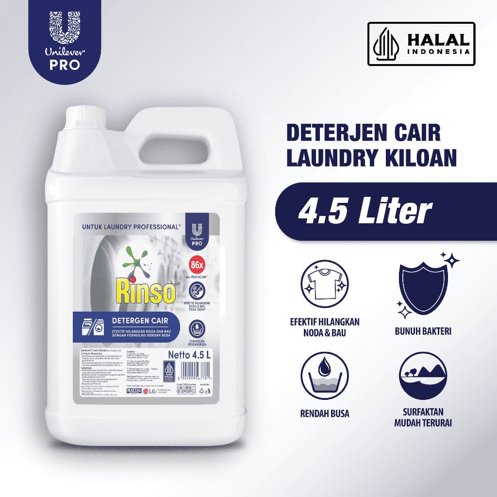 Rinso Matic Pro: Jagoan Mesin Cuci, Bikin Pakaian Kinclong Maksimal!