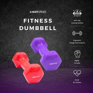 Review LIGHTSPEED Dumbell: Barbel Vinyl Cantik Anti-Licin