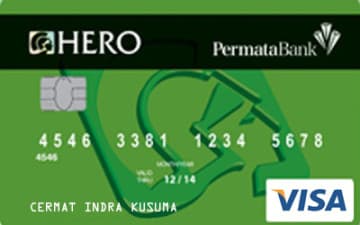 Permata Hero Card Visa Signature