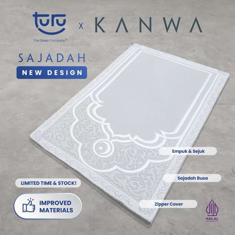 Review Sajadah TURU x Kanwa: Empuk, Estetik, & Anti-Sakit Lutut